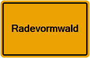 Grundbuchamt Radevormwald